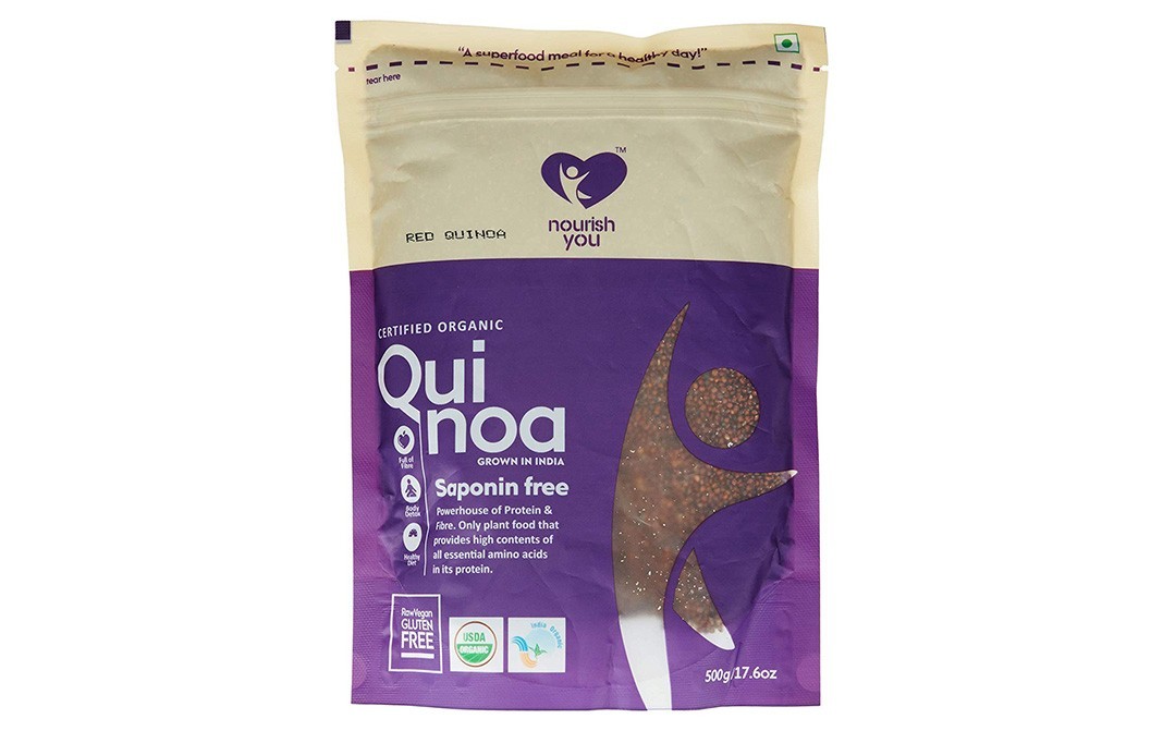 Nourish You Organic Red Quinoa    Pack  500 grams